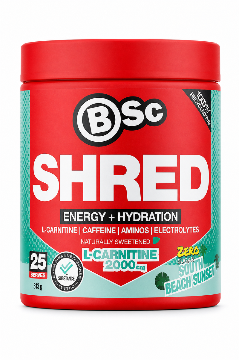 Bsc shred Energy Hydration 275gm