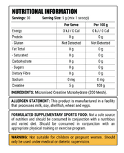 Faction Labs Creatine 150g Monohydrate
