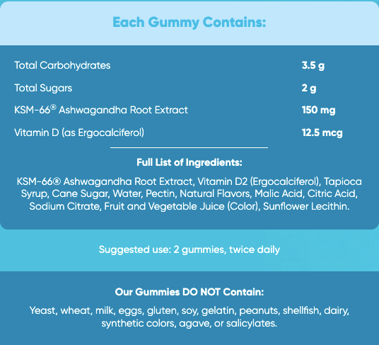 Goli Ashwa Ashwagandha Gummies