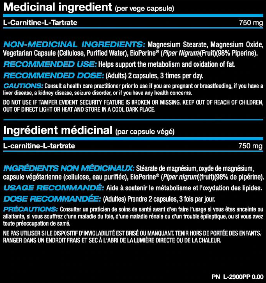 PVL Gold Series Carnitine Gold +