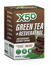X50 Green Tea + Resveratrol Peach 60 Serves