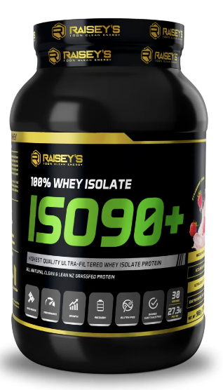 Raisey’s ISO90+ Clean Lean Whey Isolate 900G