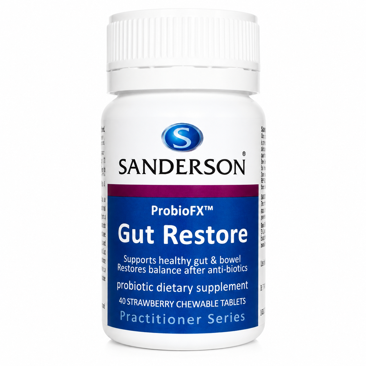 SANDERSON Gut Restore Chewable Tablets 14 Serve