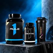 Rule 1 Whey 2lb + Creatine Caps 30 Serves + Free Shaker