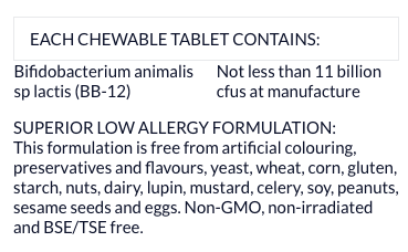 SANDERSON Gut Restore Chewable Tablets 100 Serve
