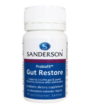 SANDERSON Gut Restore Chewable Tablets 100 Serve