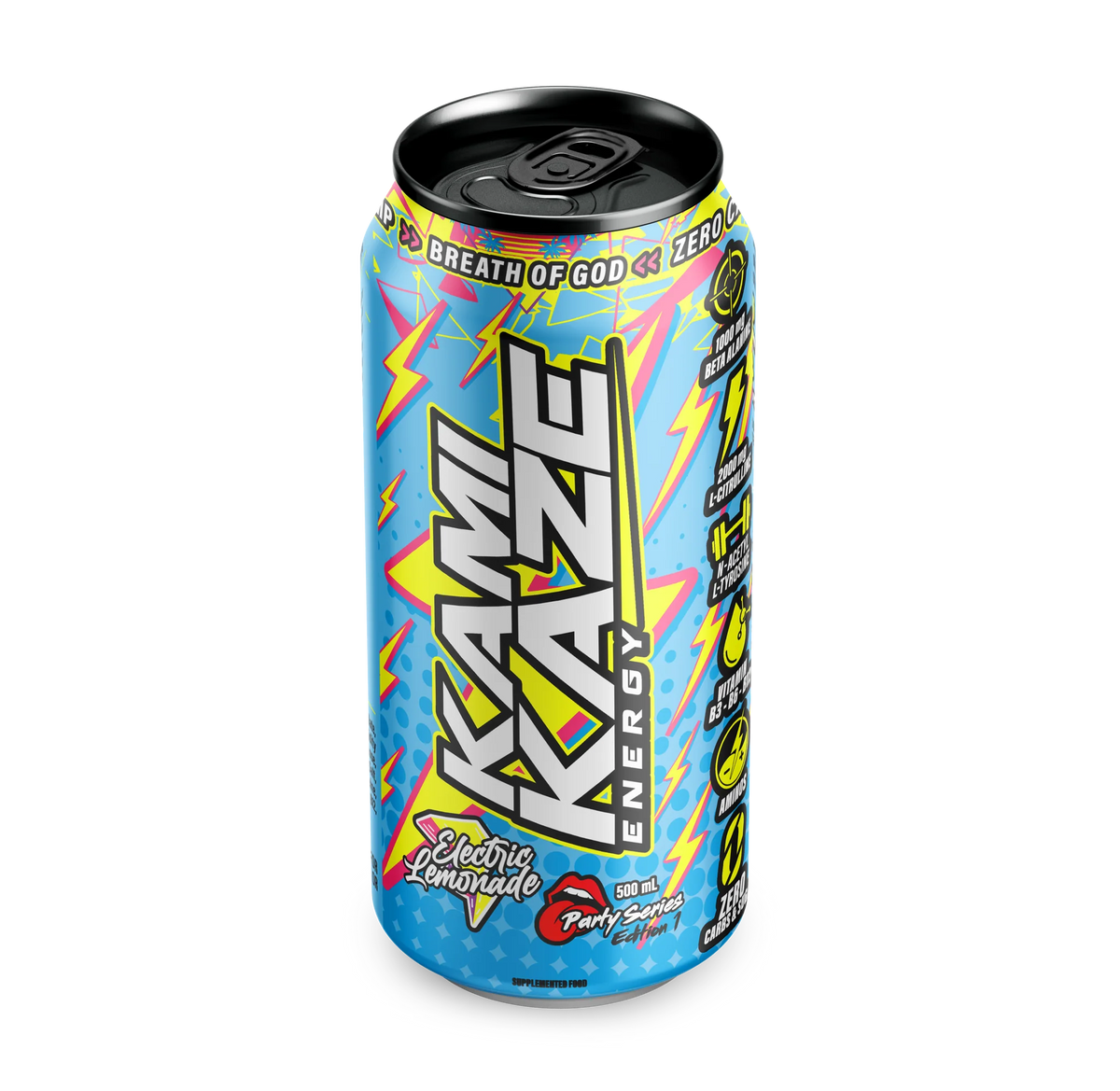 ATHLETIC SPORT KAMIKAZE ENERGY CANS