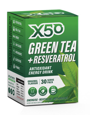 X50 Green Tea + Resveratrol Peach 60 Serves