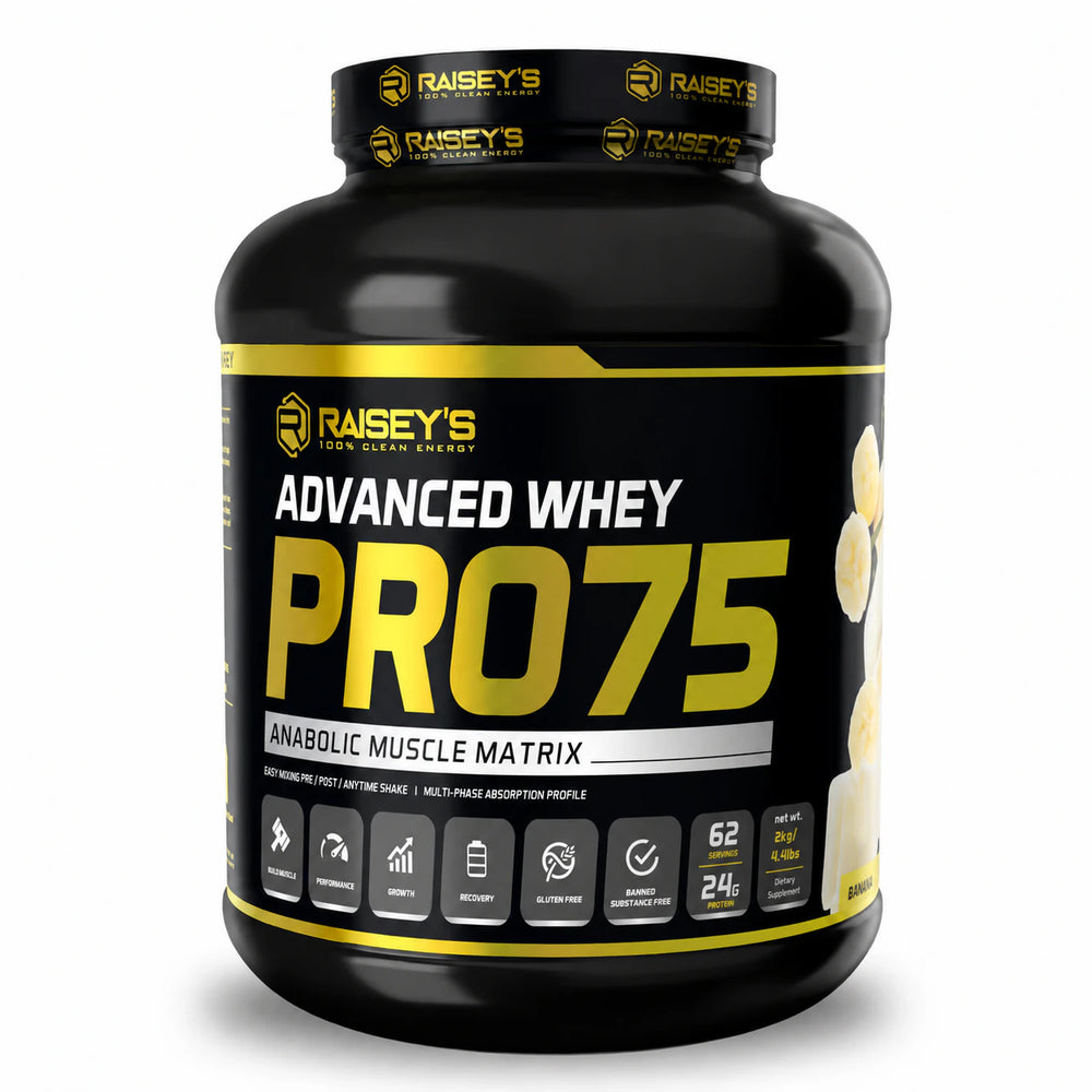 Raisey’s PRO75 Whey Protein