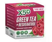 X50 Green Tea + Resveratrol Peach 30 Serves