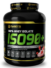Raisey’s ISO90+ Clean Lean Whey Isolate 1.8 KG