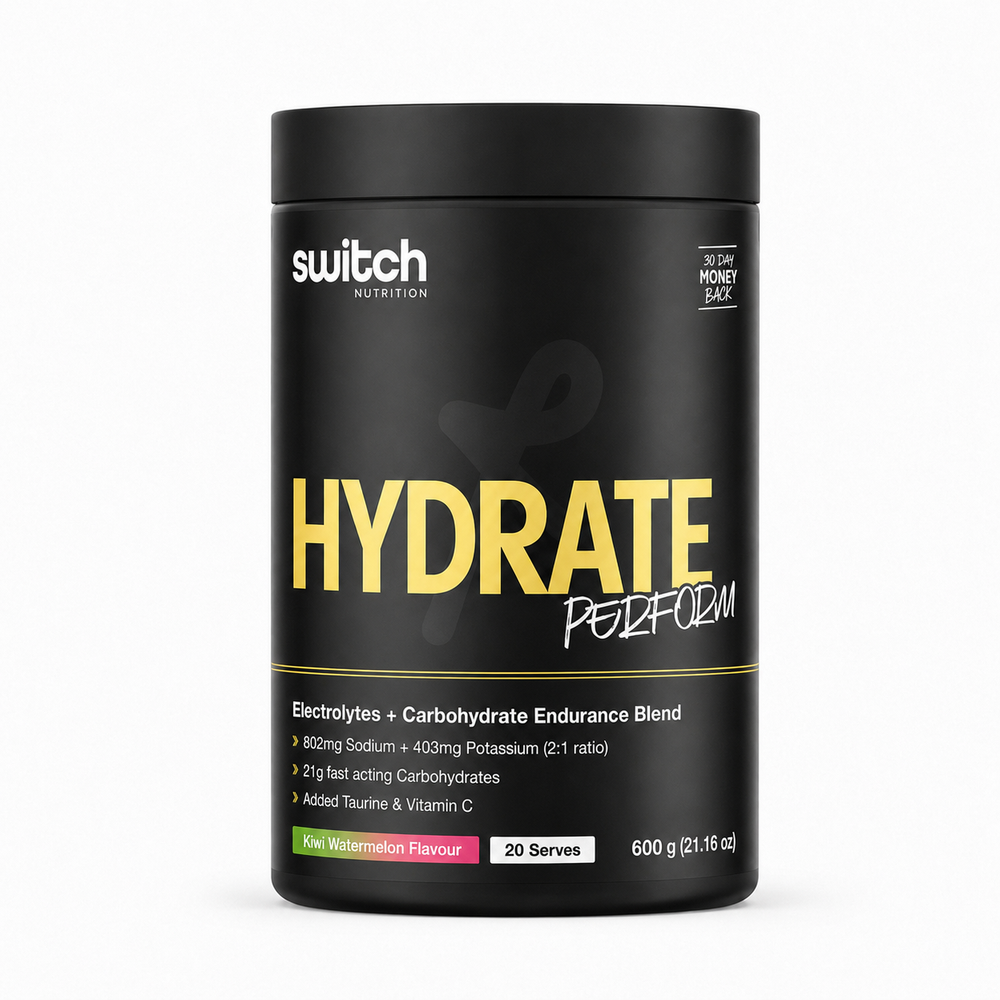 Switch Nutrition Hydrate Perform Electrolytes + Carbohydate