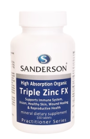 SANDERSON Triple Zinc FX Tablets