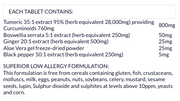 SANDERSON Turmeric 28,000+ Tablets