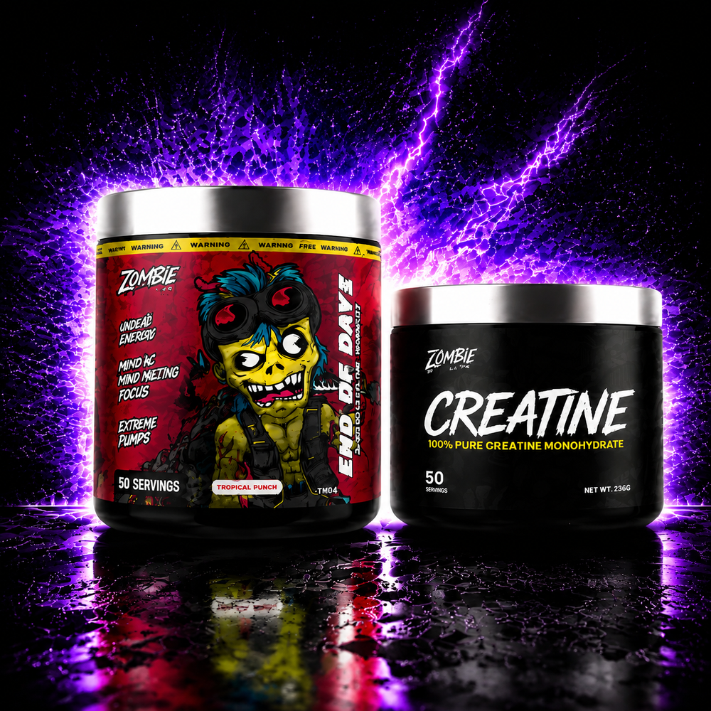 Zombie Labs End of Dayz Pre-Workout + FREE 50-Serve Creatine
