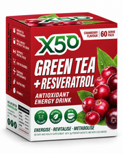 X50 Green Tea with Resveratrol 60 serv