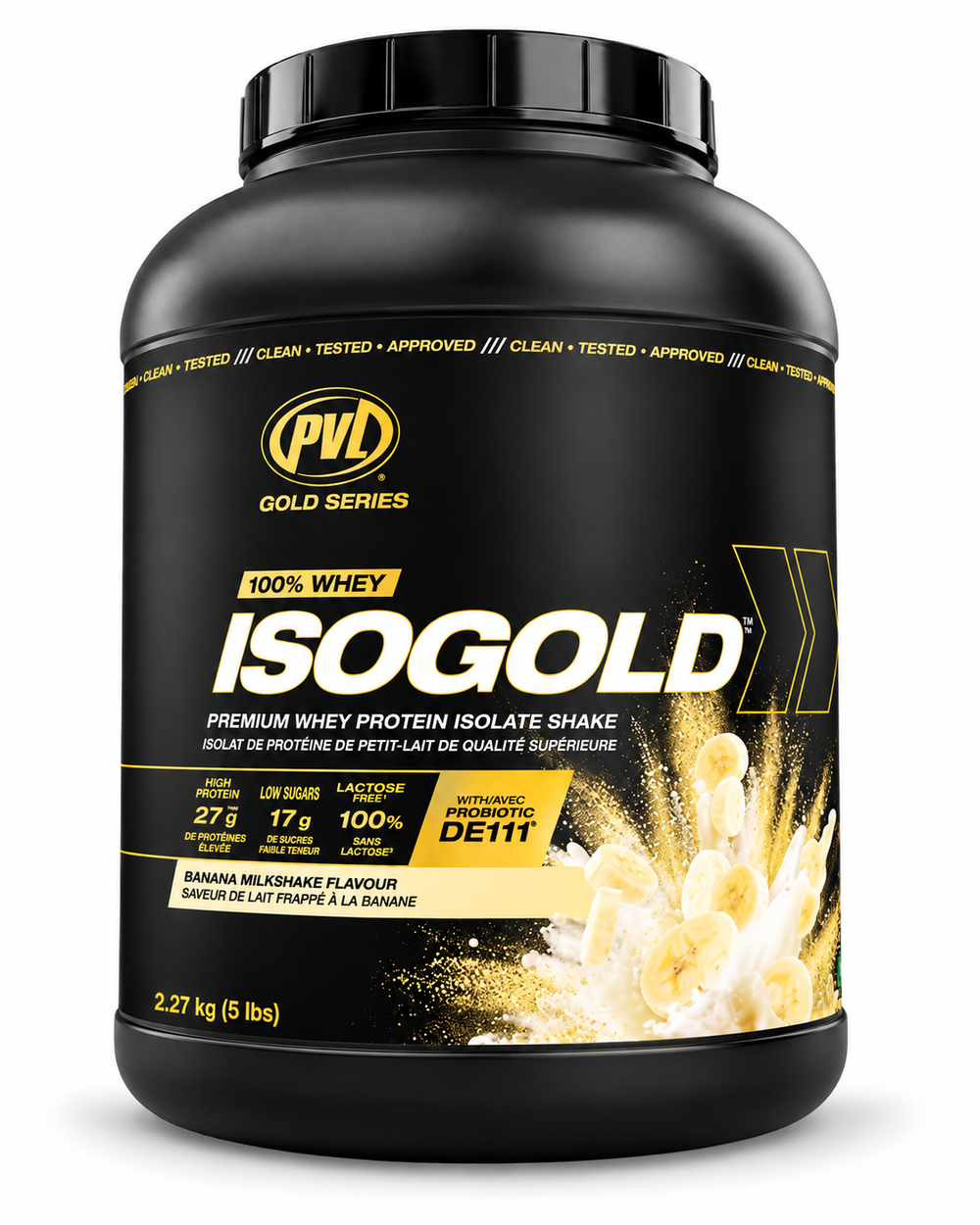 PVL Gold Series Iso Gold Protein Isogold Isolate 5lb