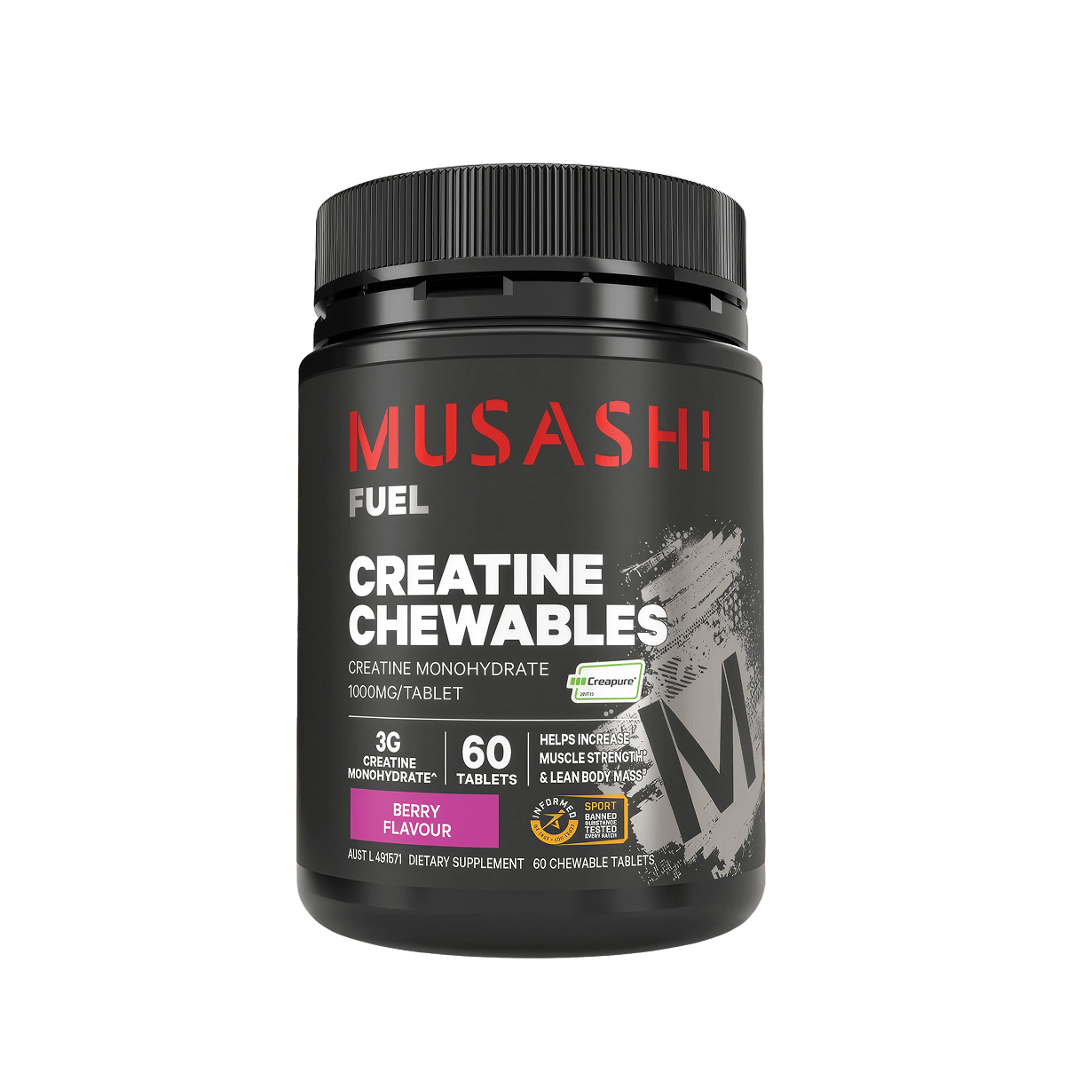 Musashi Creatine Chewables