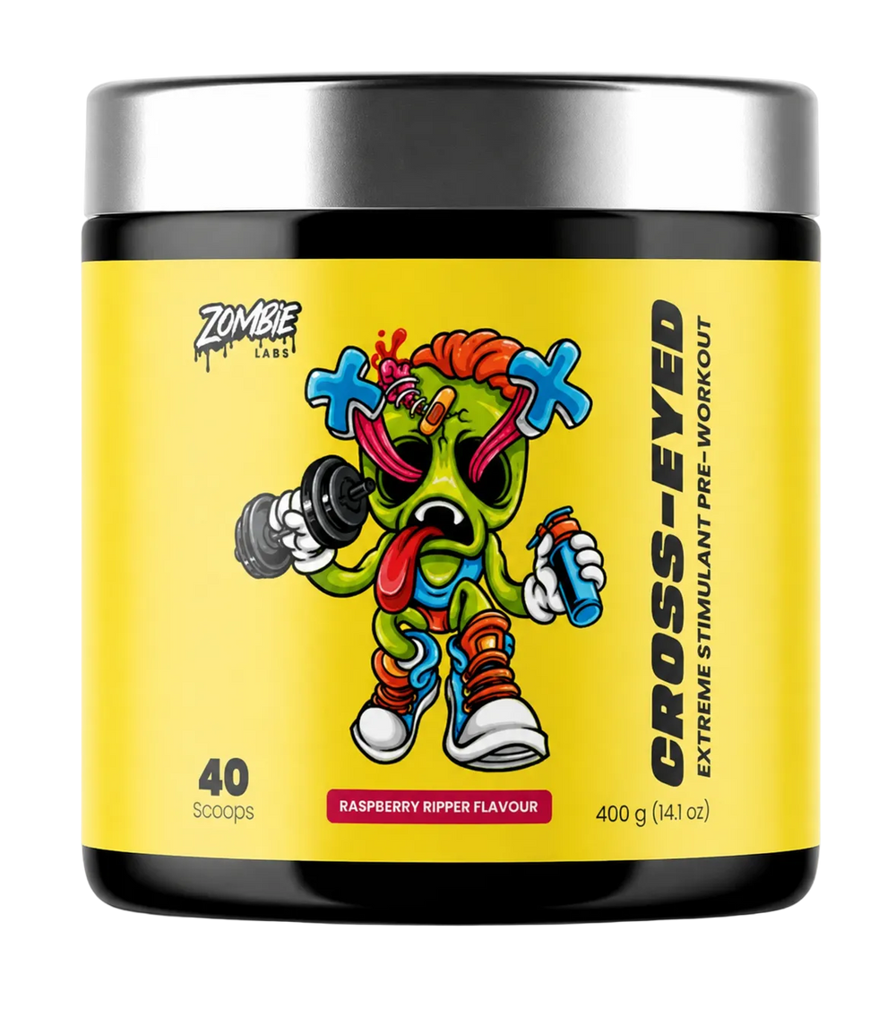 Zombie Labs Cross Eyed Pre-Workout  + FREE Loaded Shaker